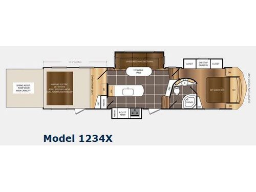 Spartan 1234X Floorplan