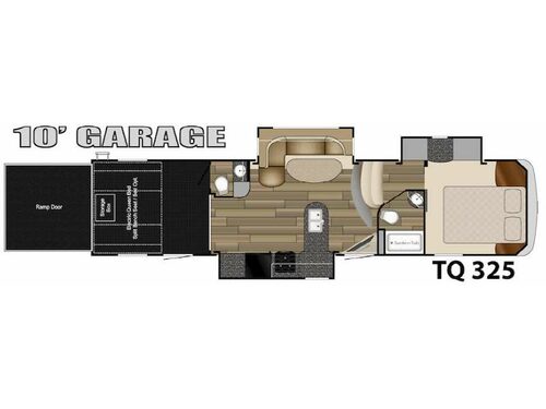 Floorplan - 2015 Heartland Torque TQ 325