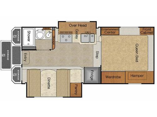 Floorplan - 2015 Lance 1052