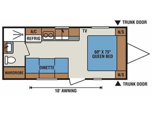 Sportsmen Classic 200 Floorplan