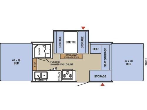 Floorplan - 2007 Starcraft  Centennial 3612