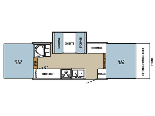 Floorplan - 2006 Starcraft  RT Series 36RT