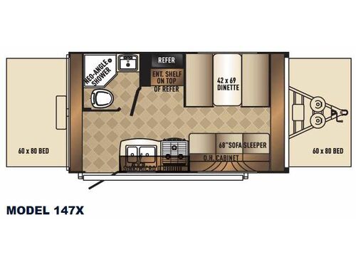 SolAire 147 X Floorplan