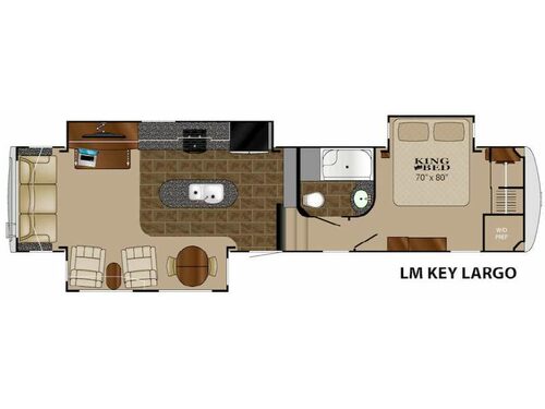 Floorplan - 2015 Heartland Landmark Key Largo