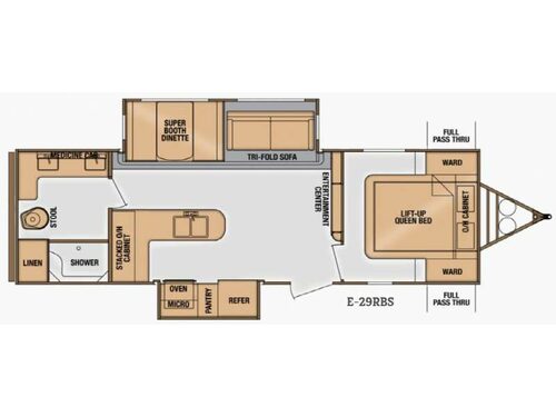 Enterra E-29RBS Floorplan