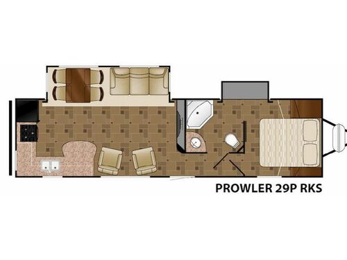 Floorplan - 2015 Heartland Prowler 29P RKS