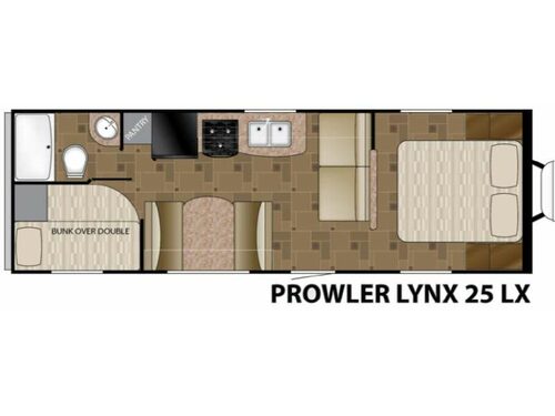 Prowler Lynx 25 LX Floorplan