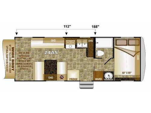 Floorplan - 2014 Northwood Desert Fox 24 AS