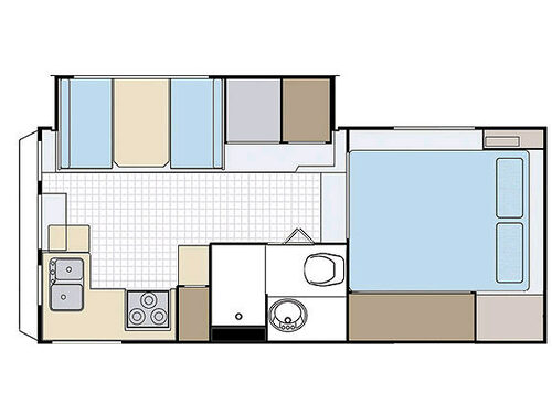 Floorplan - 2007 Lance 1181
