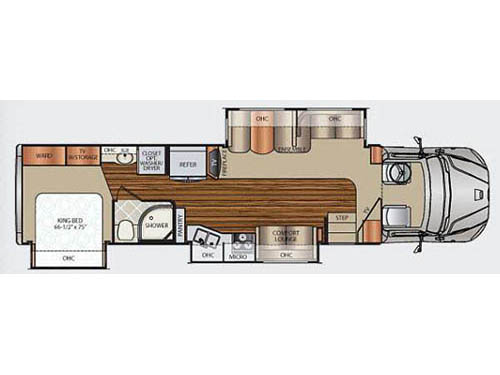 Floorplan - 2015 Dynamax DX3 37TRS
