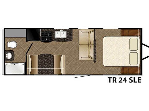 Trail Runner 24 SLE Floorplan