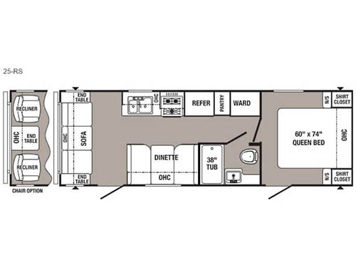 Puma 25-RS Floorplan