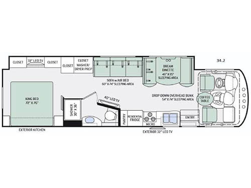 Miramar 34.2 Floorplan