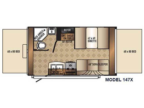 SolAire 147 X Floorplan