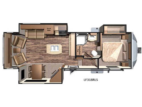 Open Range Light LF318RLS Floorplan