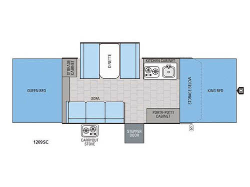 Jay Series 1209SC Floorplan