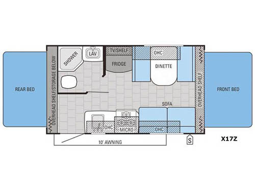 Jay Feather X17Z Floorplan