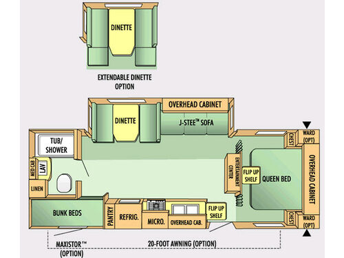 Jay Flight 26 BHS Floorplan