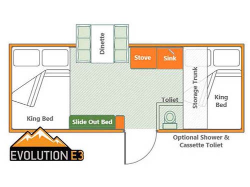 Floorplan - 2016 Columbia Northwest Somerset Evolution E3 Deck