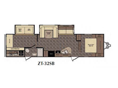 Zinger ZT32SB Floorplan