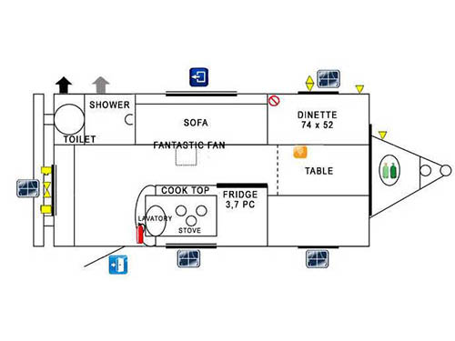 Prolite Plus S Floorplan