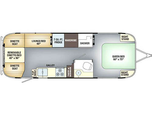 Pendleton 27FB Floorplan