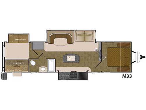 Mallard 33 Floorplan