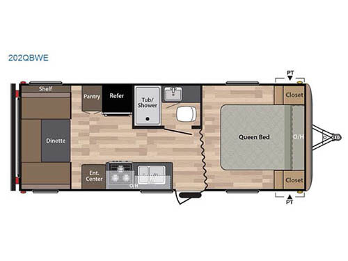 Springdale 202QBWE Floorplan