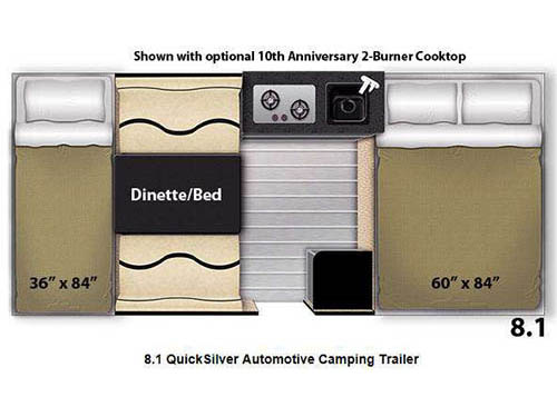 Floorplan - 2016 Livin Lite Quicksilver 8.1