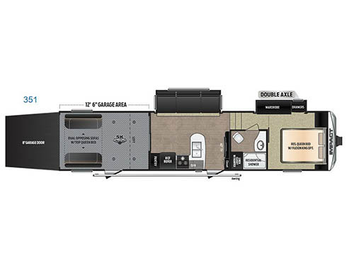 Impact 351 Floorplan