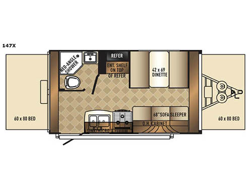 SolAire 147 X Floorplan