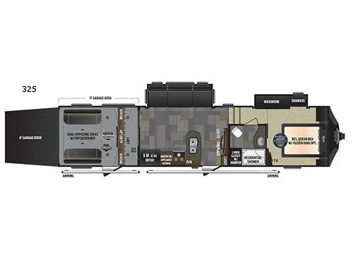 Fuzion 325 Floorplan