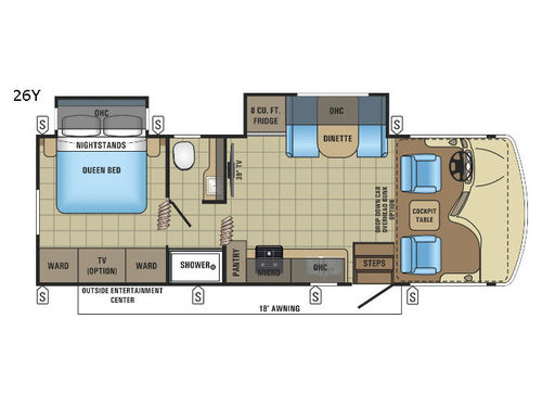 Alante 26Y Floorplan
