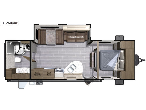 Open Range Ultra Lite UT2604RB Floorplan