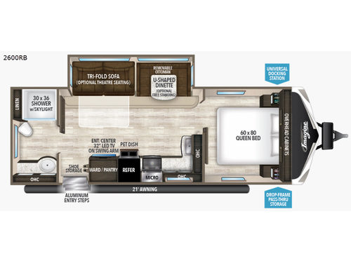Imagine 2600RB Floorplan