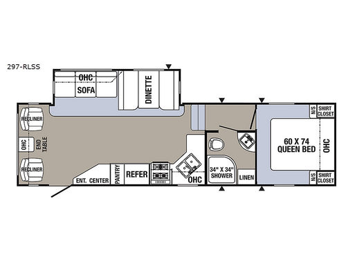 Puma 297-RLSS Floorplan