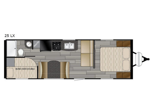 Prowler Lynx 25 LX Floorplan