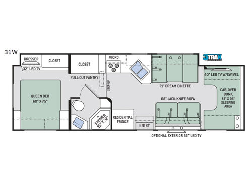 Four Winds 31W Floorplan