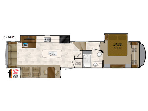 Bighorn 3760EL Floorplan