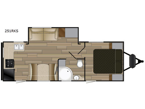 Shadow Cruiser S-251RKS Floorplan