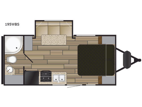 Shadow Cruiser 195WBS Floorplan