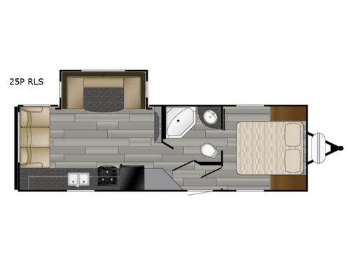 Prowler 25P RLS Floorplan