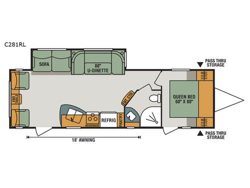 Connect C281RL Floorplan