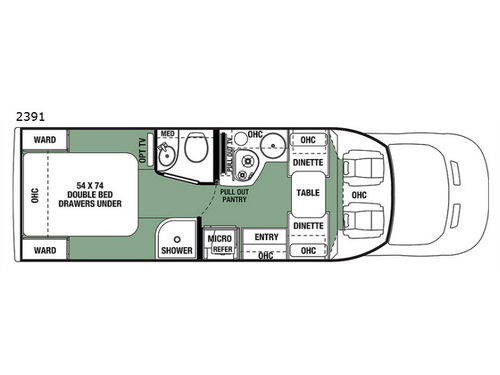 Forester TS 2391 Floorplan