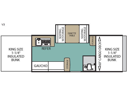 Floorplan - 2017 Viking V-Trec V3