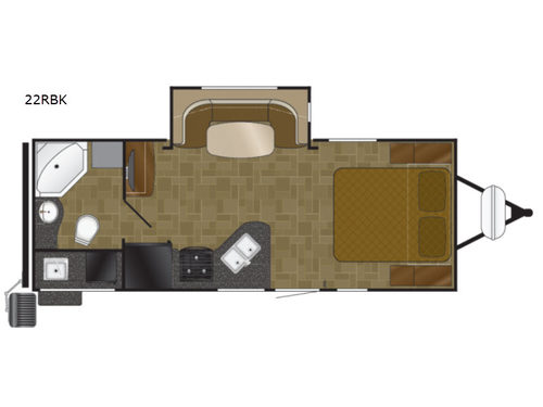 North Trail 22RBK Floorplan