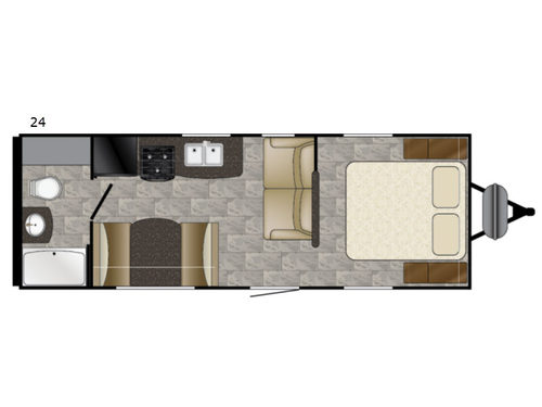 Trail Runner SLE 24 Floorplan