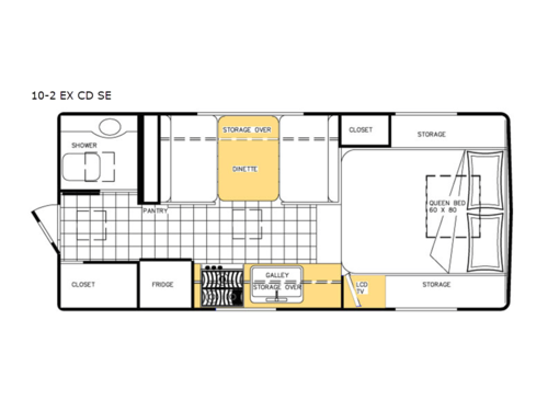 Special Edition Series 10-2 EX CD SE Floorplan