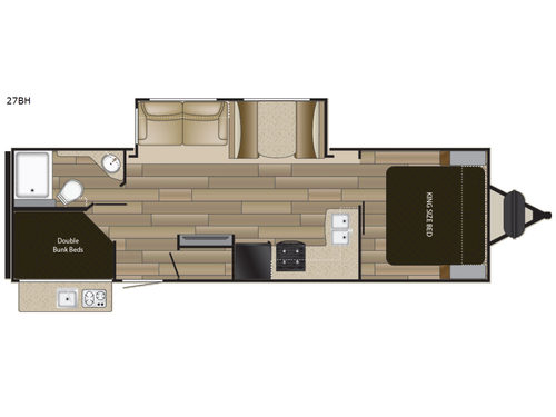 Fun Finder XTREME LITE 27BH Floorplan