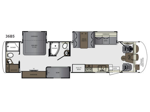 Georgetown 5 Series 36B5 Floorplan
